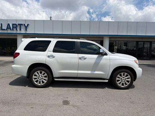 Blizzard Pearl 2013 Toyota Sequoia Platinum