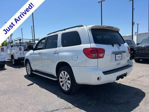 Blizzard Pearl 2013 Toyota Sequoia Platinum