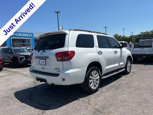 Blizzard Pearl 2013 Toyota Sequoia Platinum