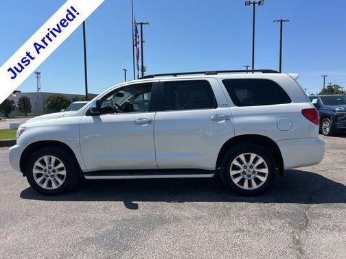 Blizzard Pearl 2013 Toyota Sequoia Platinum