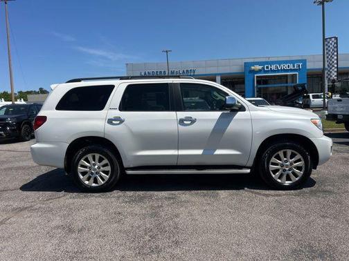 Blizzard Pearl 2013 Toyota Sequoia Platinum