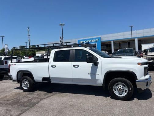 Summit White 2026 Chevrolet Silverado 2500 Crew Cab, Long Bed, WT, 4WD