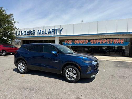 Blue Glow Metallic 2022 Chevrolet Blazer 2LT