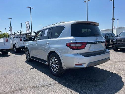 Brilliant Silver Metallic 2024 Nissan Armada SL 4WD