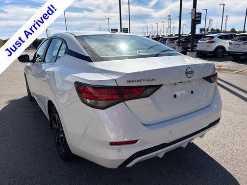 Aspen White Tricoat 2024 Nissan Sentra SV