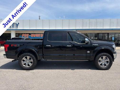 SHADOW BLACK 2018 Ford F-150 King Ranch
