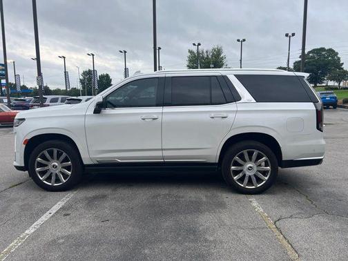 Crystal White Tricoat 2021 Cadillac Escalade Premium Luxury Platinum