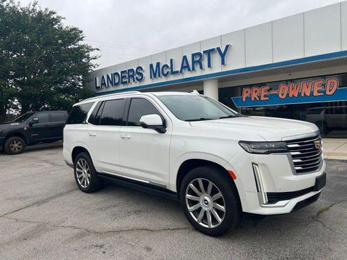 Crystal White Tricoat 2021 Cadillac Escalade Premium Luxury Platinum