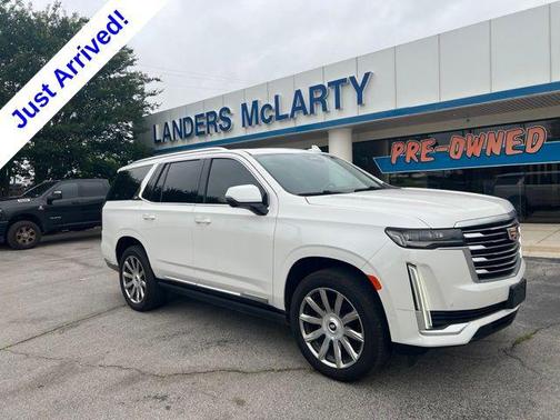 Crystal White Tricoat 2021 Cadillac Escalade Premium Luxury Platinum