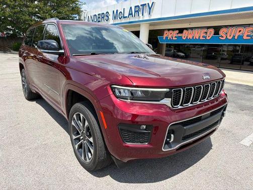 Velvet Red Pearlcoat 2022 Jeep Grand Cherokee L Overland