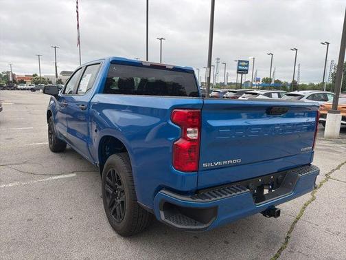 Glacier Blue Metallic 2024 Chevrolet Silverado 1500 Custom