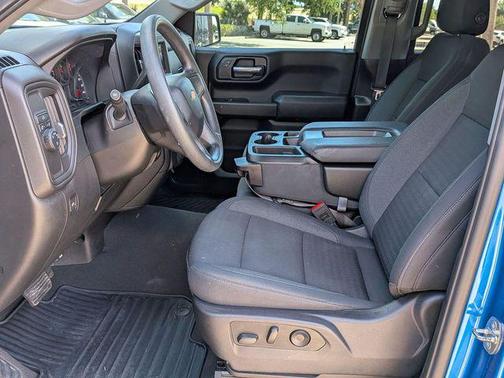 Glacier Blue Metallic 2024 Chevrolet Silverado 1500 Custom