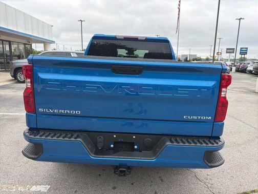Glacier Blue Metallic 2024 Chevrolet Silverado 1500 Custom