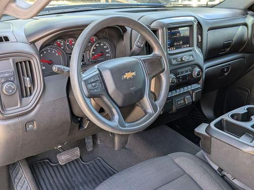 Glacier Blue Metallic 2024 Chevrolet Silverado 1500 Custom