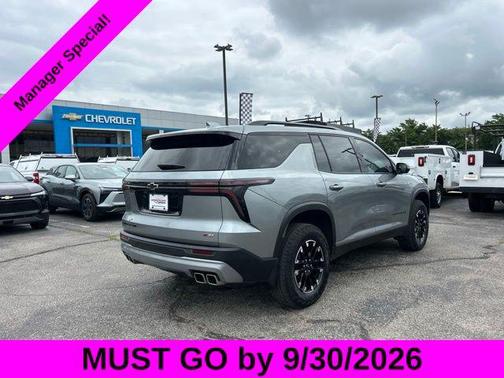 Sterling Gray Metallic 2025 Chevrolet Traverse AWD Z71
