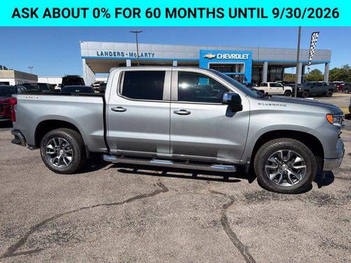 Sterling Gray Metallic 2026 Chevrolet Silverado 1500 LT