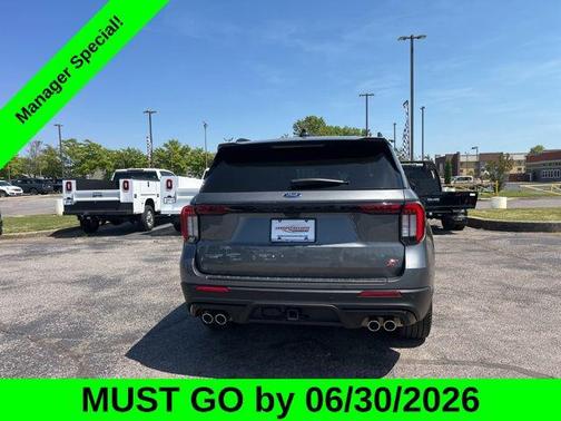 CARBONIZED GRAY METALLIC 2025 Ford Explorer ST
