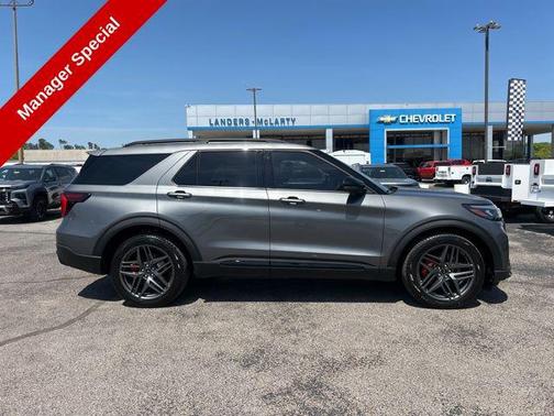 CARBONIZED GRAY METALLIC 2025 Ford Explorer ST