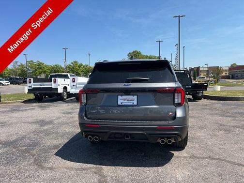 CARBONIZED GRAY METALLIC 2025 Ford Explorer ST