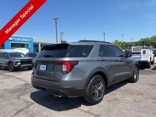 CARBONIZED GRAY METALLIC 2025 Ford Explorer ST