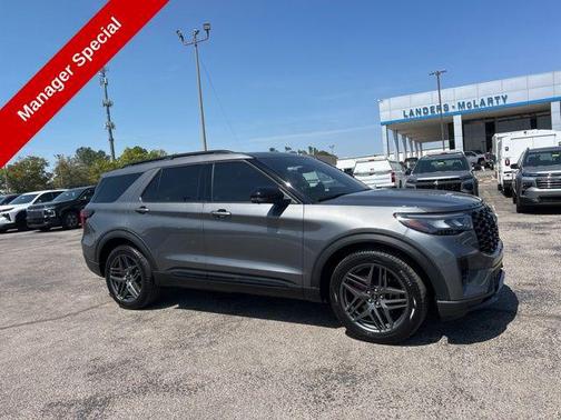 CARBONIZED GRAY METALLIC 2025 Ford Explorer ST