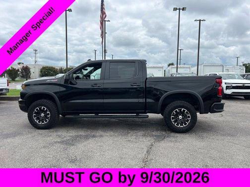 Black 2026 Chevrolet Silverado 1500 ZR2
