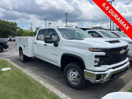 Summit White 2026 Chevrolet Silverado 3500 WT