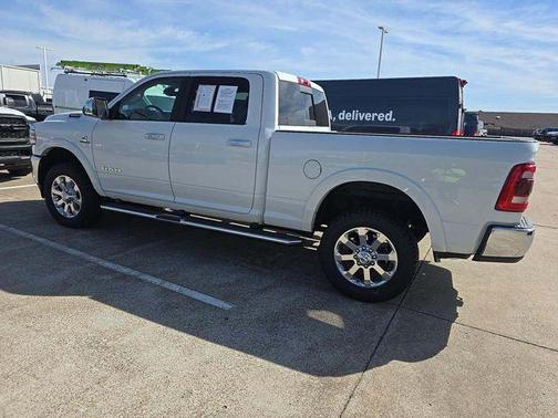 Bright White Clearcoat 2022 RAM 3500 Laramie Crew Cab 4x4 6'4' Box