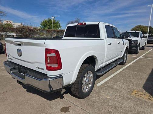 Bright White Clearcoat 2022 RAM 3500 Laramie Crew Cab 4x4 6'4' Box