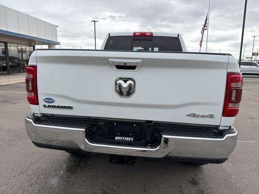 Bright White Clearcoat 2022 RAM 3500 Laramie Crew Cab 4x4 6'4' Box