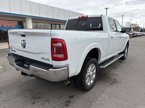 Bright White Clearcoat 2022 RAM 3500 Laramie Crew Cab 4x4 6'4' Box