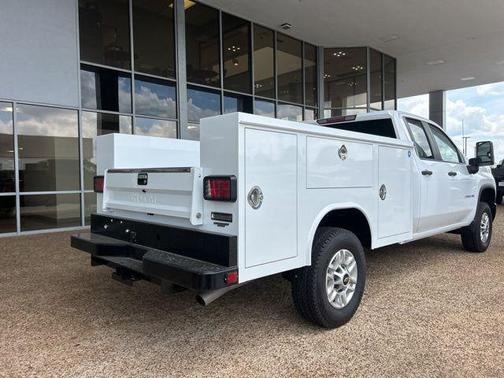 Summit White 2026 Chevrolet Silverado 2500 Double Cab, Long Bed, WT, RWD