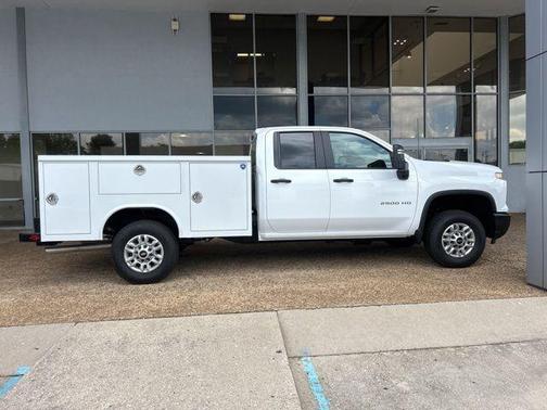 Summit White 2026 Chevrolet Silverado 2500 Double Cab, Long Bed, WT, RWD