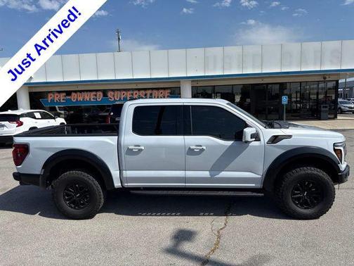 Space White Metallic 2025 Ford F-150 Raptor