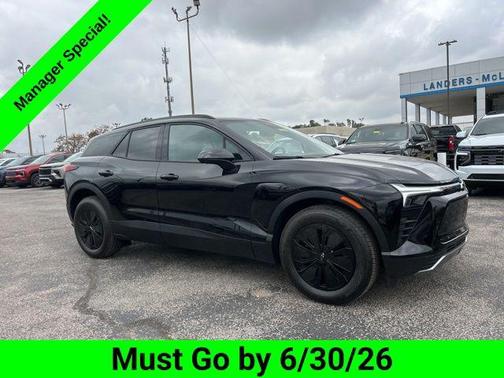 Black 2026 Chevrolet Blazer EV AWD LT