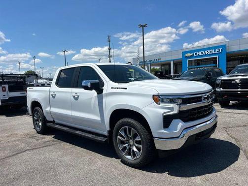 Summit White 2026 Chevrolet Silverado 1500 LT