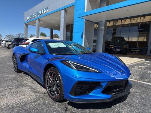 Riptide Blue Metallic 2026 Chevrolet Corvette Stingray w/2LT
