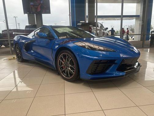Riptide Blue Metallic 2026 Chevrolet Corvette Stingray w/2LT