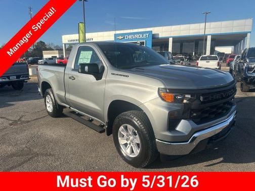 Sterling Gray Metallic 2026 Chevrolet Silverado 1500 WT