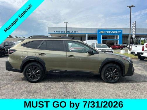 Autumn Green Metallic 2025 Subaru Outback Onyx Edition