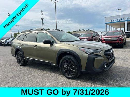 Autumn Green Metallic 2025 Subaru Outback Onyx Edition