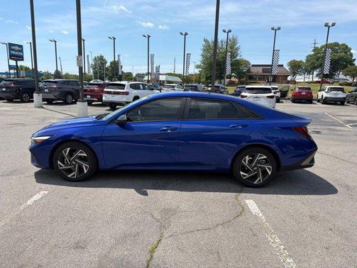 Intense Blue 2025 Hyundai ELANTRA Sport