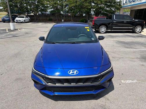 Intense Blue 2025 Hyundai ELANTRA Sport