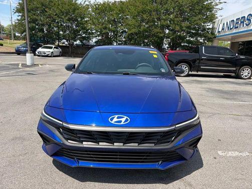 Intense Blue 2025 Hyundai ELANTRA Sport