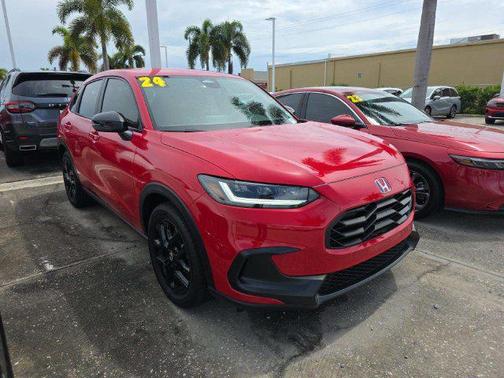Milano Red 2024 Honda HR-V 2WD Sport