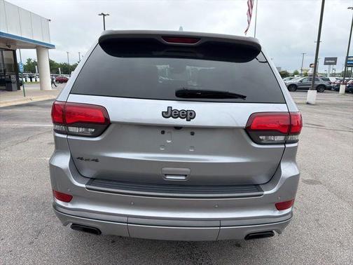 Billet Silver Metallic Clearcoat 2019 Jeep Grand Cherokee High Altitude