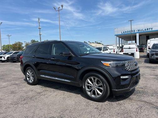 AGATE BLACK METALLIC 2022 Ford Explorer Limited