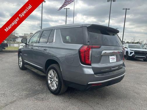 Satin Steel Metallic 2022 GMC Yukon SLT