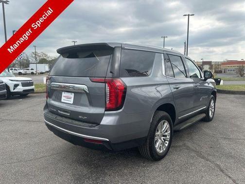 Satin Steel Metallic 2022 GMC Yukon SLT