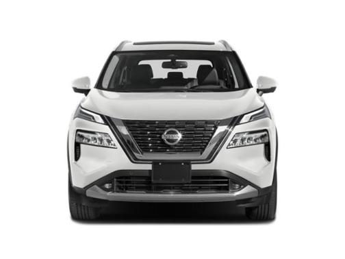 Champagne Silver Metallic/Super Black 2021 Nissan Rogue Platinum